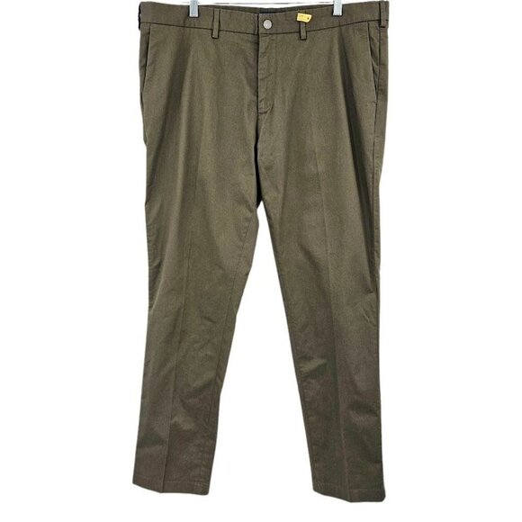 Spoke Sharps Build A Chino Pants Olive Green Men's 40x31 Straight Leg Business - Picture 1 of 12